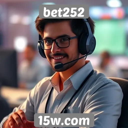 Desempenho do suporte ao cliente na Bet252